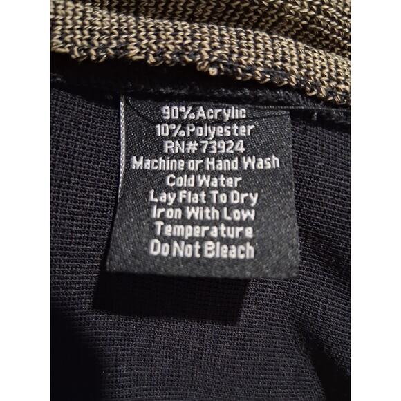 Misook Luxury Women's size Large Old Money Prep Country Club Classic Cardigan - Picture 12 of 13